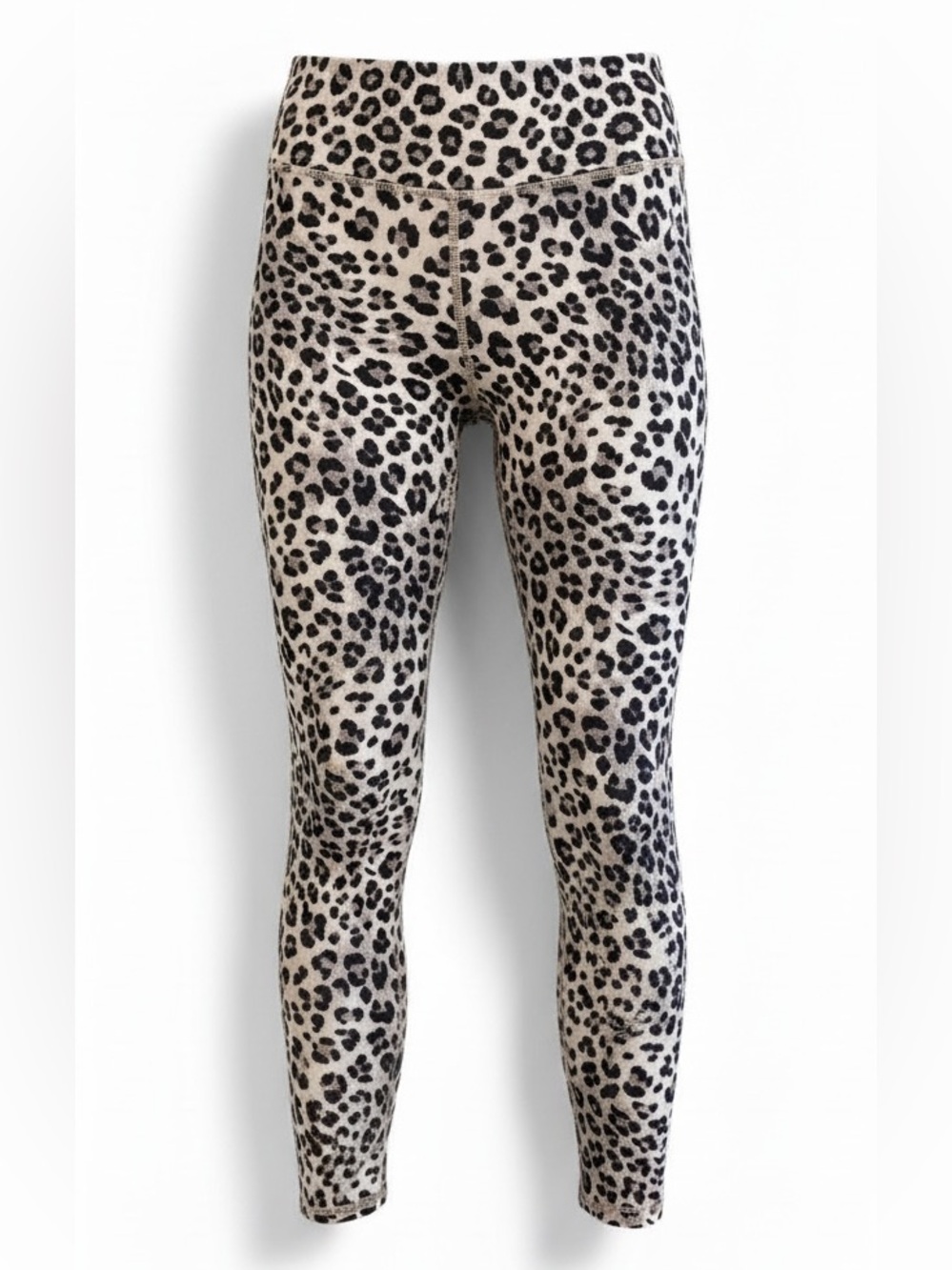 EVLOLUTION & CREATION Sz L Leggings Leopard Print EUC!